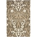 Safavieh 11 x 15 ft. Oversized Smoke and Beige Florida Shag Rug SG457-7913-1115